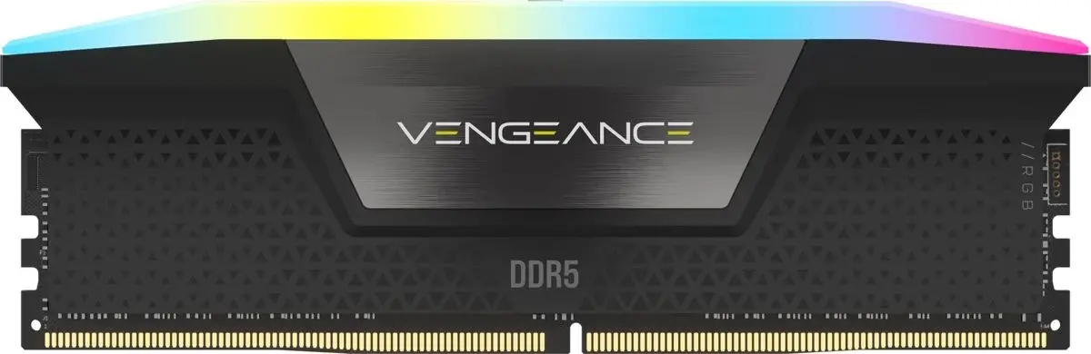 CORSAIR VENGEANCE RGB DDR5 8GB (1 x 8GB) DDR5 5200 CL40-40-40-77 1.25V Intel XMP - BLACK