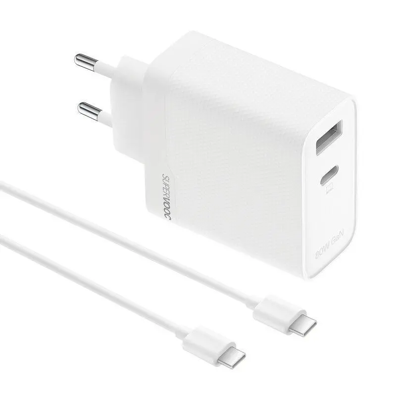 REALME GAN CHAR 80W WHITE TY-C