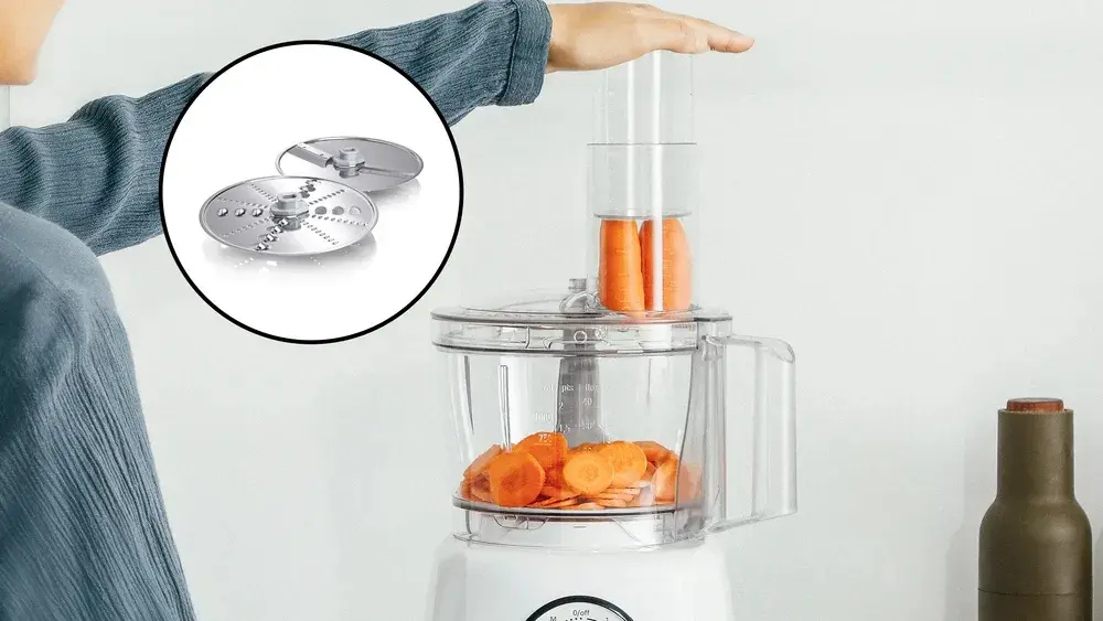 Robot de bucătărie, Bosch MCM3230W, Compact food processor MultiTalent 3; Alb; 800 W, Setări comutator: 2 trepte; Capacitate bol: 2.30 l, Blender - image 3