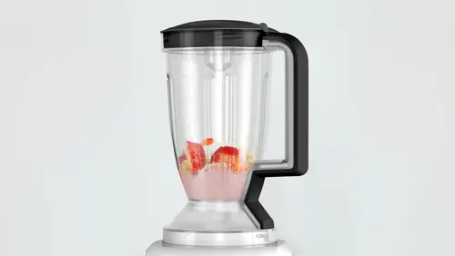Кухненски робот, Bosch MCM3230W, Compact food processor MultiTalent 3; White; 800 W, Switch settings: 2-stage; Bowl capacity: 2.30 l, Liquidiser with safety lid and capacity: 1 l; Mix bowl-max flour+ingredients: 0.80 kg, Mixing bowl-max. dry mixture 0.5 kg; No. of includ - 6