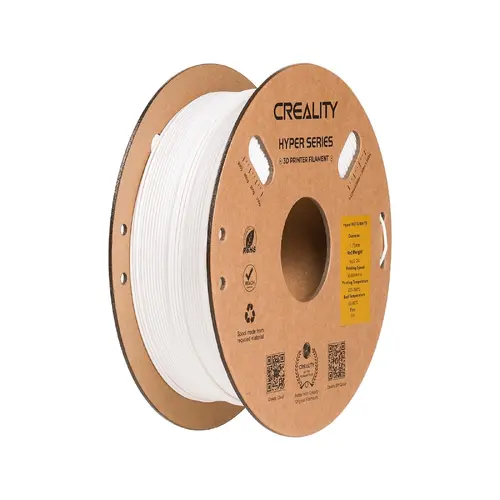 Консуматив за 3D принтер Creality Hyper PETG White 1.75mm, 1 кг - 1
