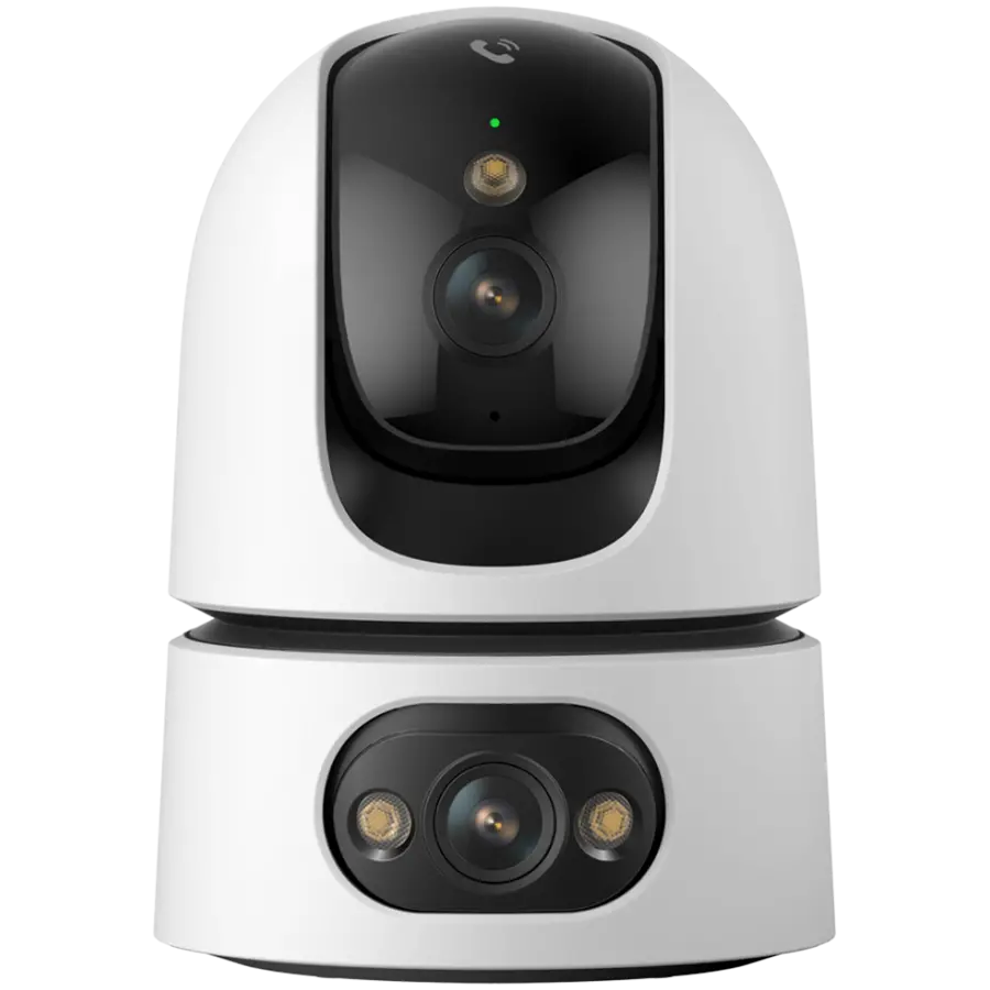 Imou Ranger Dual Pro 10MP, Wi-Fi Pan&Tilt IP camera, 2.4/5GHz, H.265, 15 fps, 3,6mm lens, 0 to 355 degrees Pan, FOV 107 degrees, IR up to 15m, Micro SD up to 512 GB, built-in Mic & Speaker, One touch call, Smart tracking, USB-C, 8x digital zoom.
