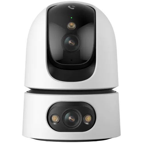 Imou Ranger Dual Pro 10MP, Wi-Fi Pan&Tilt IP camera, 2.4/5GHz, H.265, 15 fps, 3,6mm lens, 0 to 355 degrees Pan, FOV 107 degrees, IR up to 15m, Micro SD up to 512 GB, built-in Mic & Speaker, One touch call, Smart tracking, USB-C, 8x digital zoom.