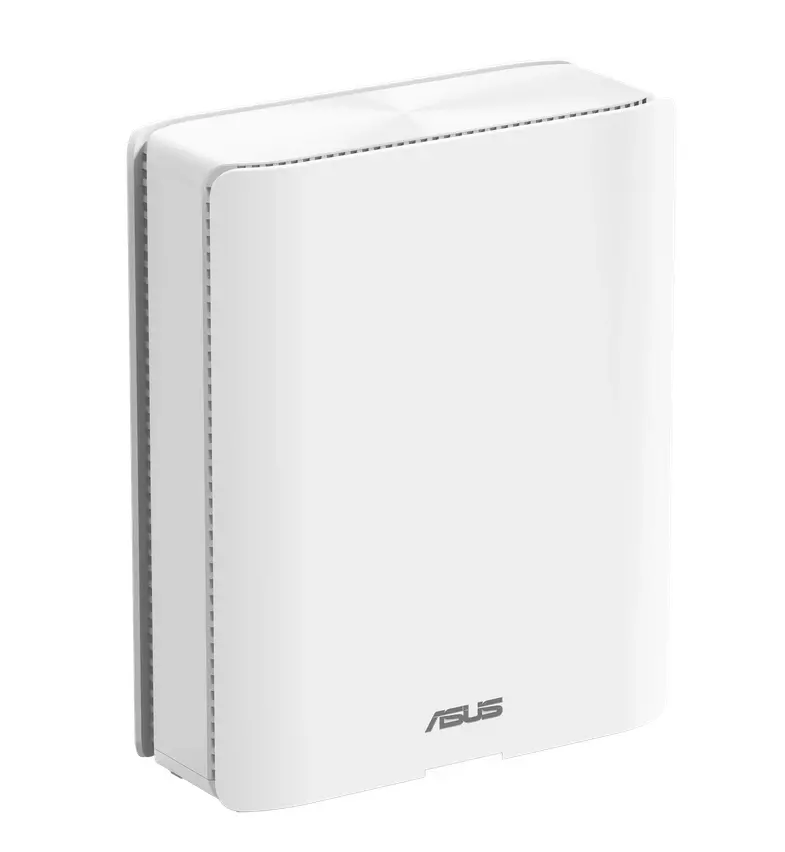 Меш система, Asus Mesh WiFi system, ZenWiFi BQ16 1PK, BE25000, Quad-Band, up to 380m2, Quad-Core 2.6GHz CPU, 256MB/2GB Flash/RAM, 10G dual-port, Smart Home Master SSIDs, AiProtection Pro, Adaptive QoS, VPN server/client, IPTV, OFDMA, Beamforming, AiMesh, 4G&5G, White - image 1