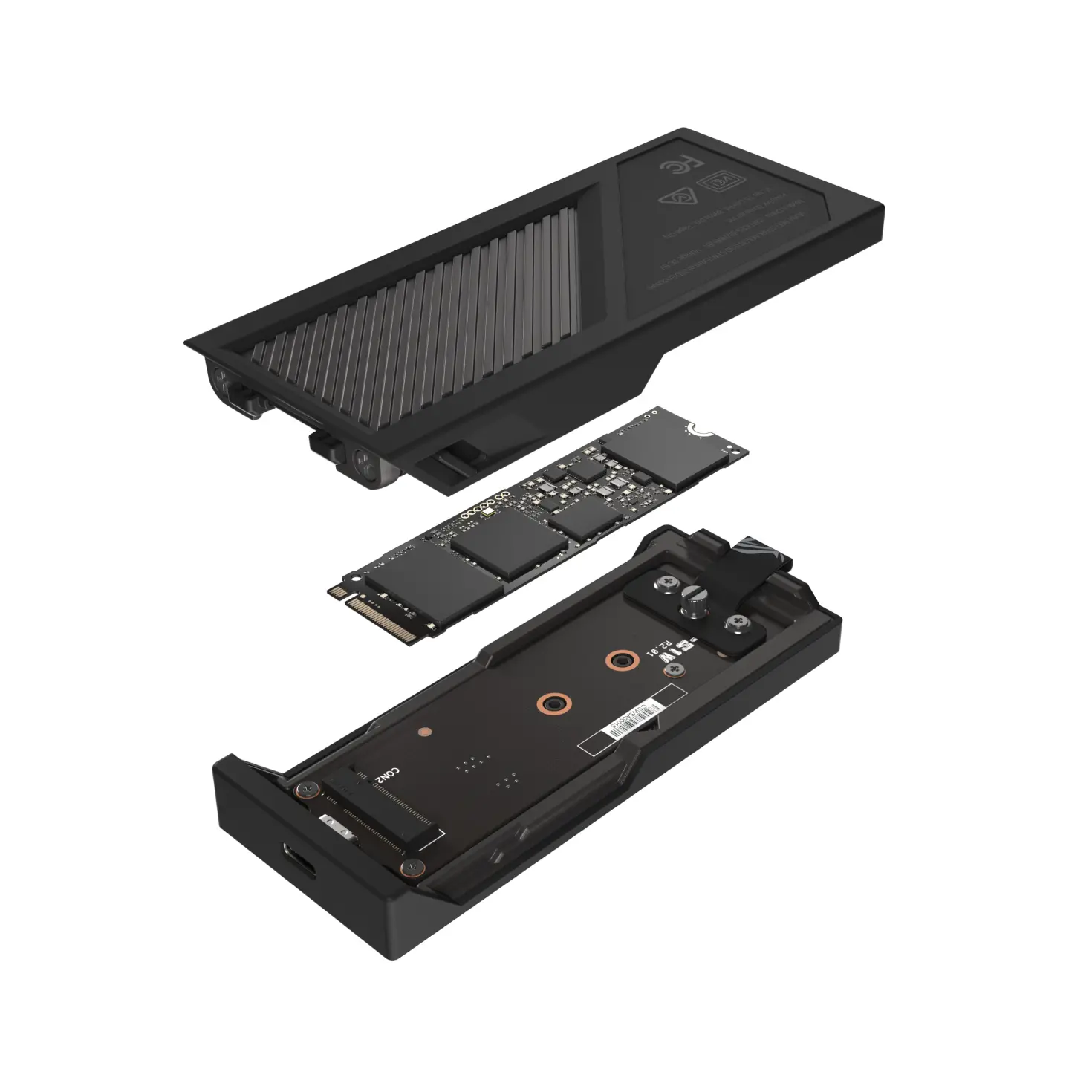 Чекмедже за SSD ASUS ROG Strix Aiolos 2x2 SSD M.2 NVMe - USB-C 3.2 Gen2 - image 15