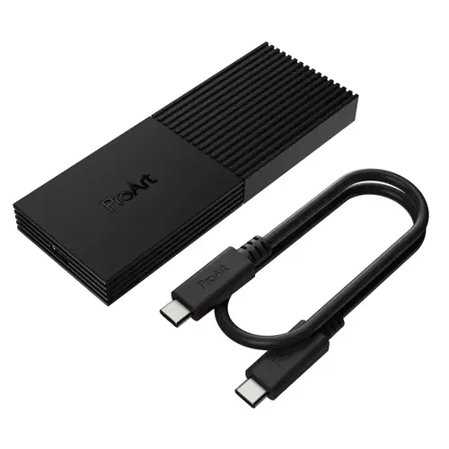 Чекмедже за SSD ASUS ProArt PA40SU M.2 NVMe - USB4 40Gbps - 17