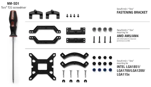 Noctua Mounting KIT - NM-M1-MP83 chromax.black - 2