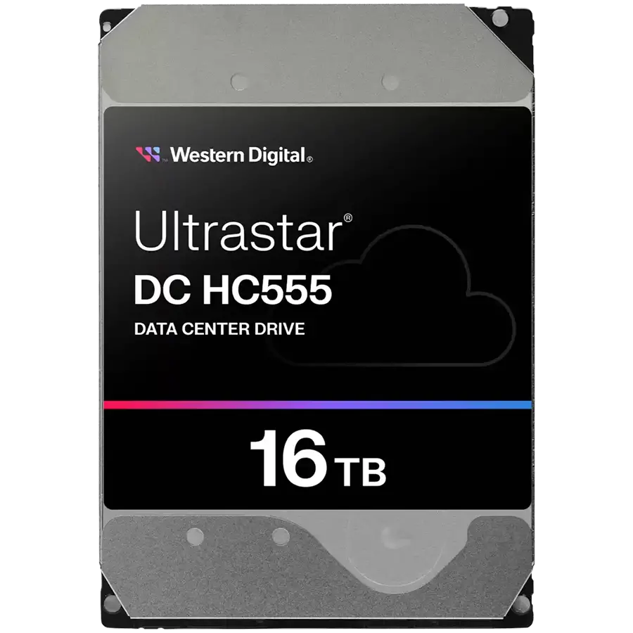 Σκληρός δίσκος Server WD/HGST ULTRASTAR DC HC555 (3.5’’, 16TB, 512MB, 7200RPM, SATA 6Gb/s, 512E SE NP3) SKU: 0B48722