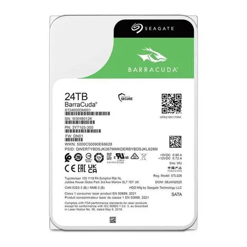 Σκληρός δίσκος, 24T SG ST24000DM001 - 1