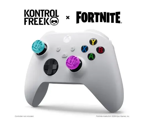 Аксесоар KontrolFreek Universal No-Slip Thumb Grips Supply Fortnite Llama Edition - 3