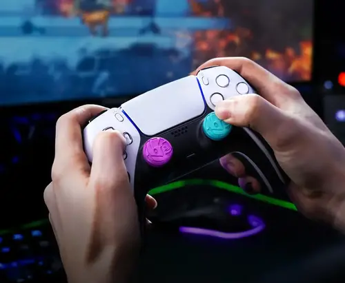 Accesoriu KontrolFreek Universal No-Slip Thumb Grips Supply Fortnite Llama Edition - 5