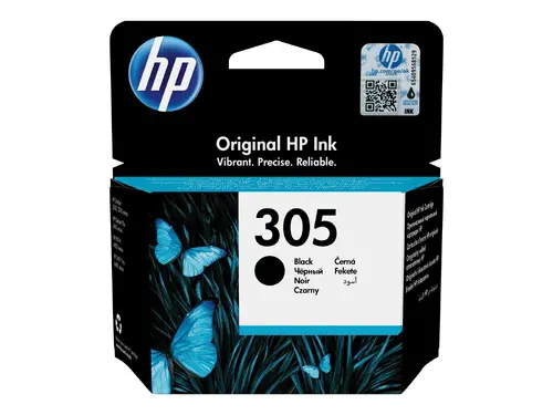 HP 305 Black Original Ink Cartridge - 1
