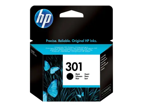 HP 301 Negru Cartuș de cerneală original - 1