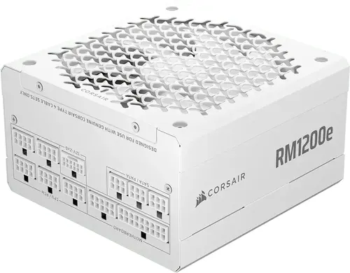 Захранващ блок Corsair RM1200e White 1200W 80+ Gold ATX 3.1, Fully Modular - 2