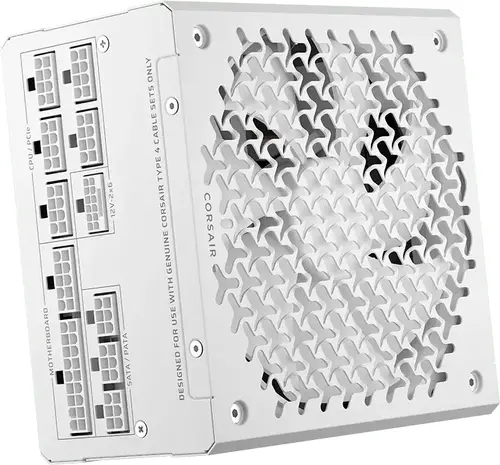Захранващ блок Corsair RM1200e White 1200W 80+ Gold ATX 3.1, Fully Modular