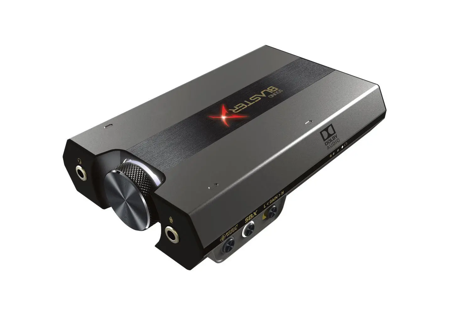 Placă de sunet Creative Sound BlasterX G6 USB-C DAC, PS4, PS5, Xbox One, Nintendo Switch și PC