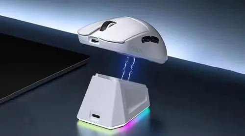 Aula професионална геймърска мишка Wireless Gaming Mouse V3 - 1K, White - 9