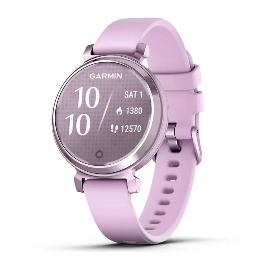 Garmin Lily® 2 - Metallic Lilac с Lilac силиконова каишка 010-02839-01/71