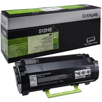Тонер касета за Lexmark MS415dn/MS312dn - Toner - 512HE / 51F2H0E - Black - PN 51F2H0E