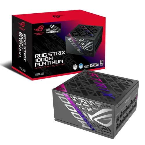 Захранващ блок ASUS ROG STRIX 1000W Platinum (ROG Equalizer) PCIe 5.1, Fully Modular - 8