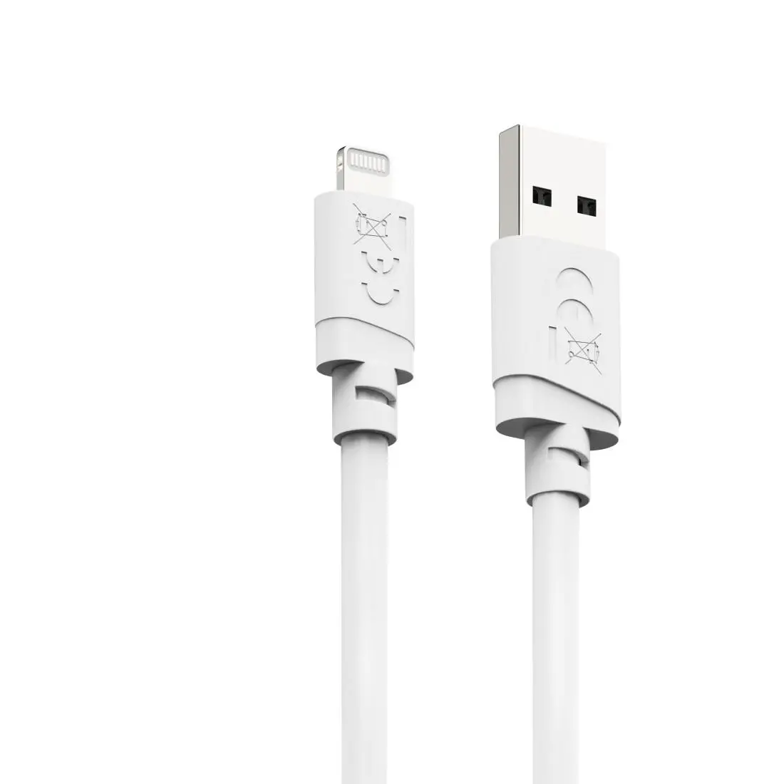 HAMA Кабел за зареждане USB-А -Lighntning , 2 m, Бял - image 4