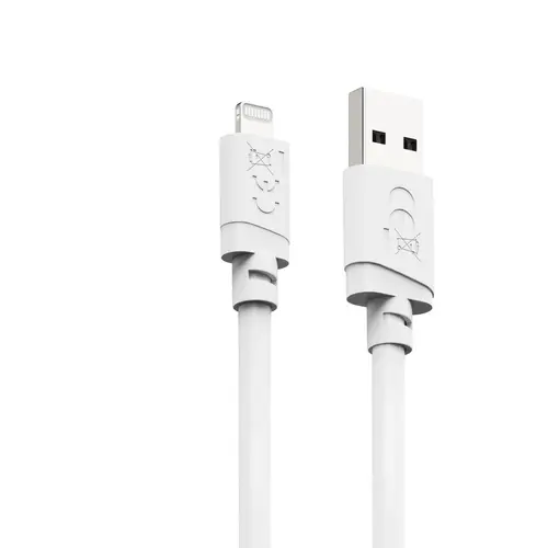 HAMA Кабел за зареждане USB-А -Lighntning , 2 m, Бял - 5