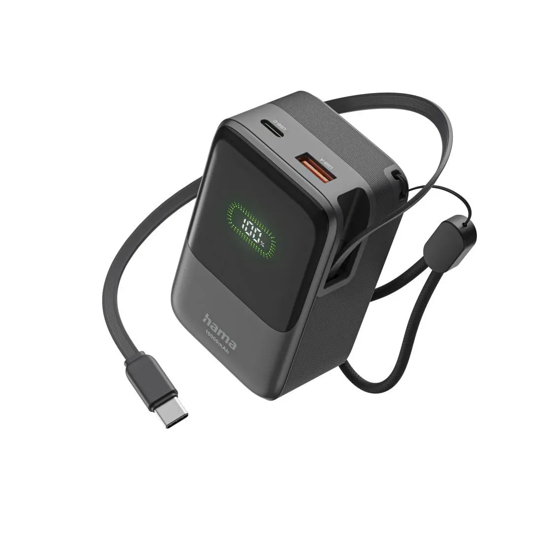 HAMA Външна батерия "Roll Up", 10000 mAh, 20W