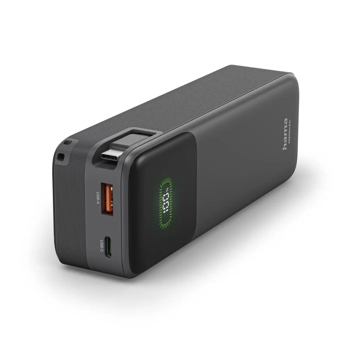 HAMA Външна батерия „Roll Up“, 20000 mAh, 45 W - image 1