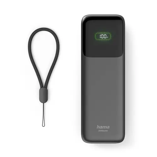 HAMA Външна батерия „Roll Up“, 20000 mAh, 45 W - 9