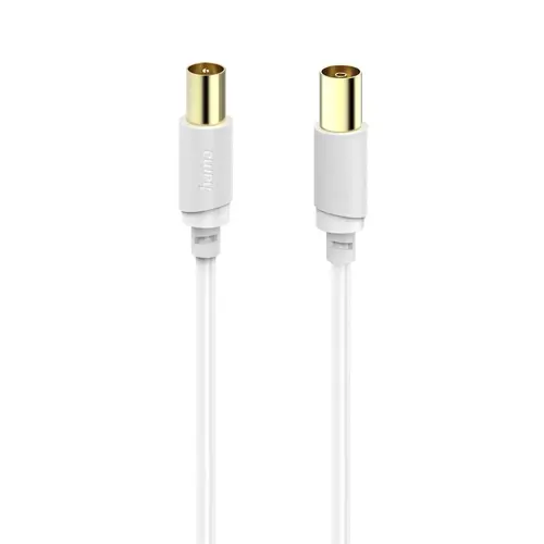 HAMA Коаксиален антенен кабел, позлатен, 3,0 м, 120 dB - 2