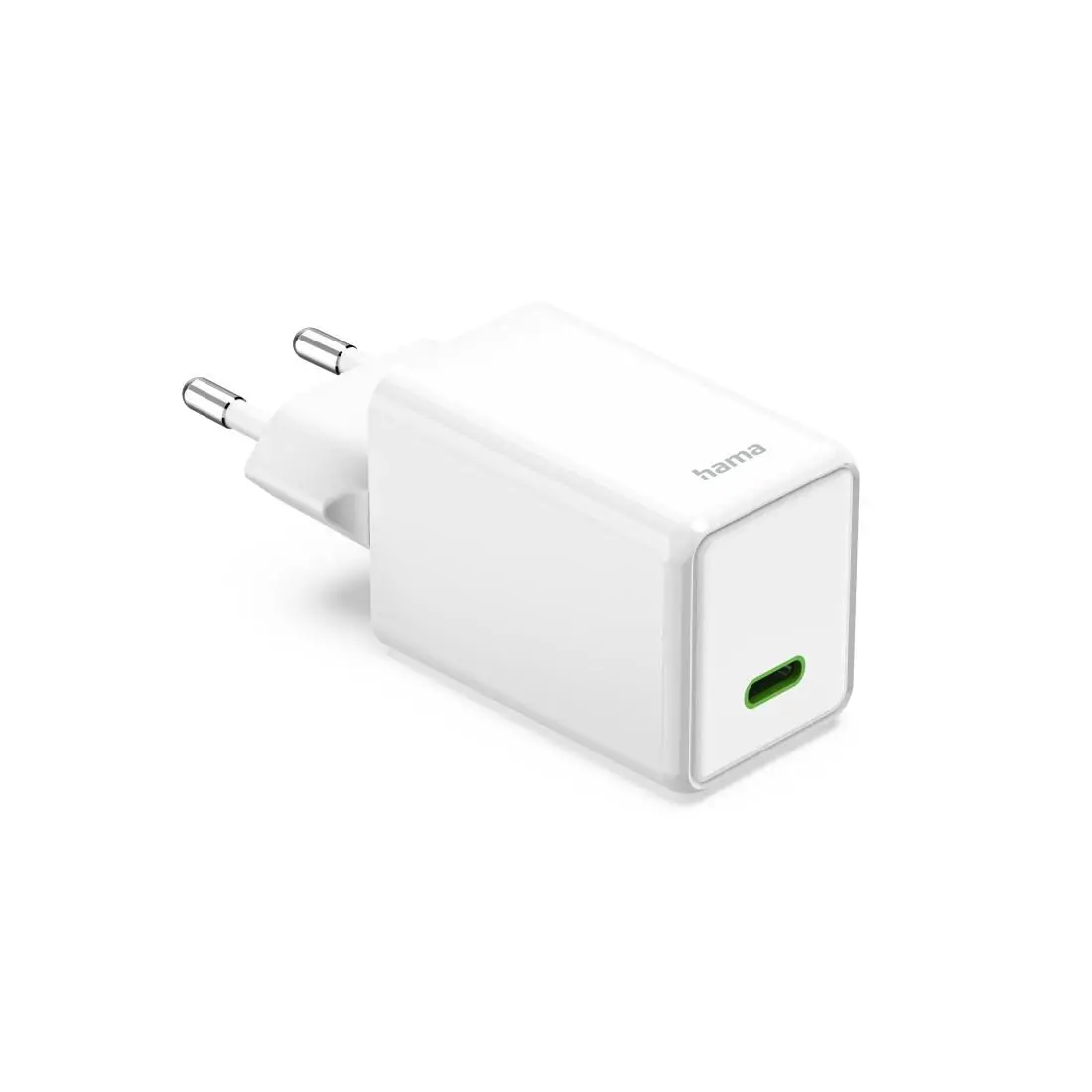 HAMA Încărcător rapid, 40–60 W, GaN, USB-C, PD, Dynamic Fast Charger, alb - image 1