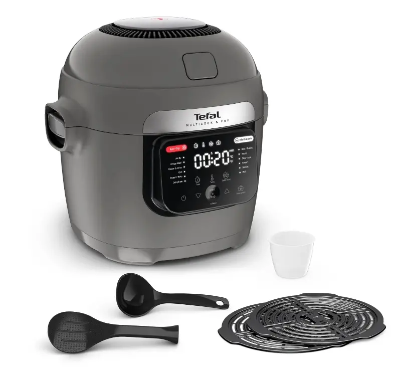 Мултикукър, Tefal MY731BF0 Mrc Multicooker Fry Grey - image 1