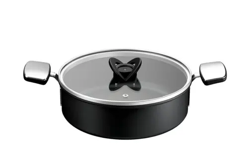 Тенджера, Tefal G3307053 Sh24Lid B Inr6 Space Plus Black