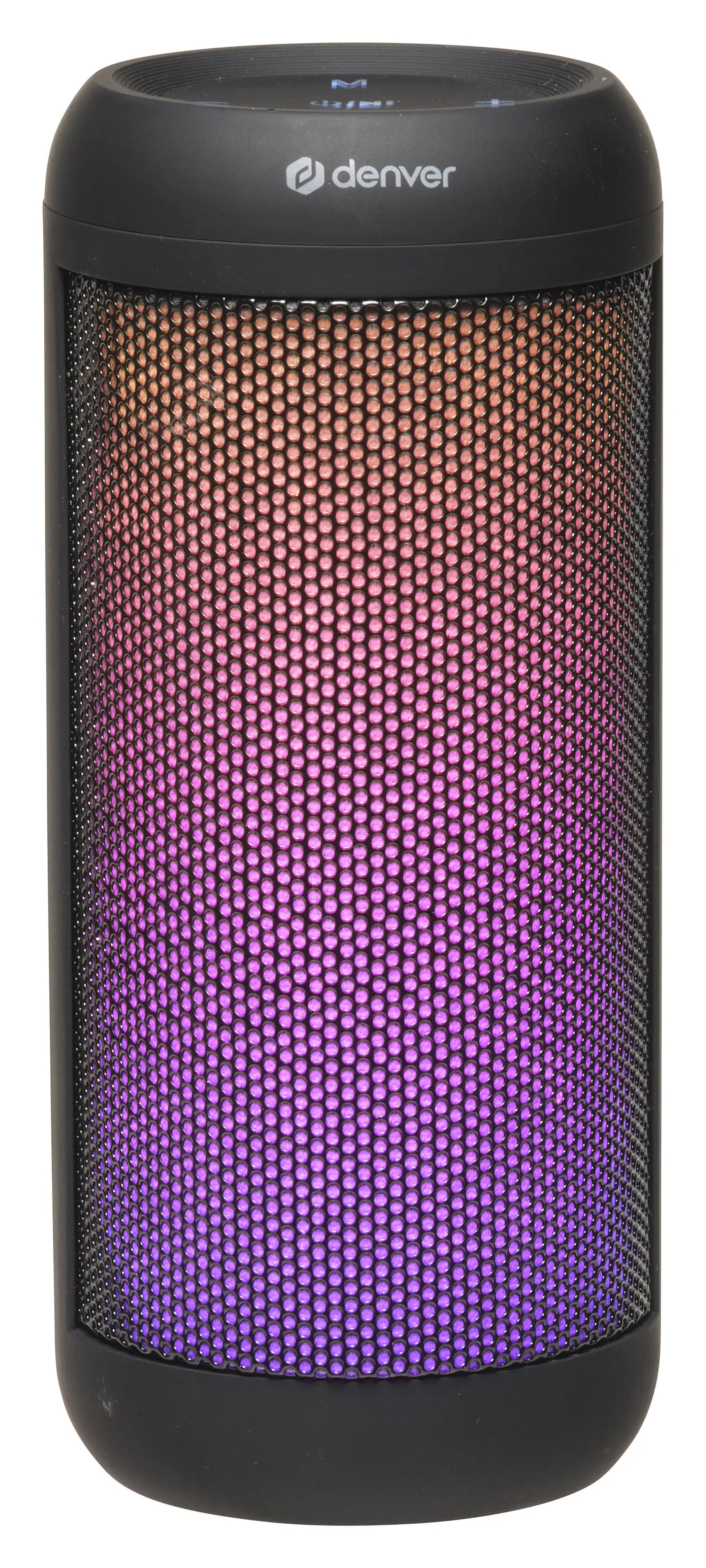Блутут колонка Denver BTL-63, с RGB осветление и опция за TWS сдвояване