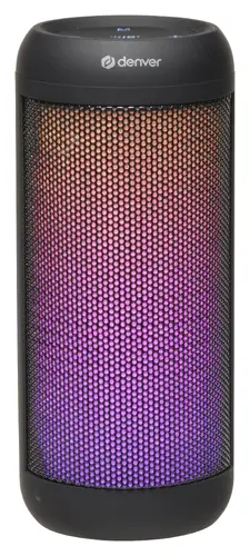 Boxă Bluetooth Denver BTL-63, cu iluminare RGB și opțiune de asociere TWS - 1