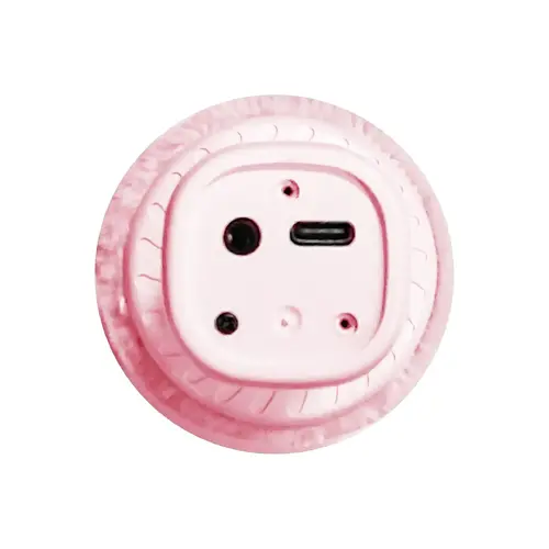 Microfon karaoke Bluetooth Denver KMS-30RO ROSE cu difuzor integrat și partea superioară pufoasă - 7