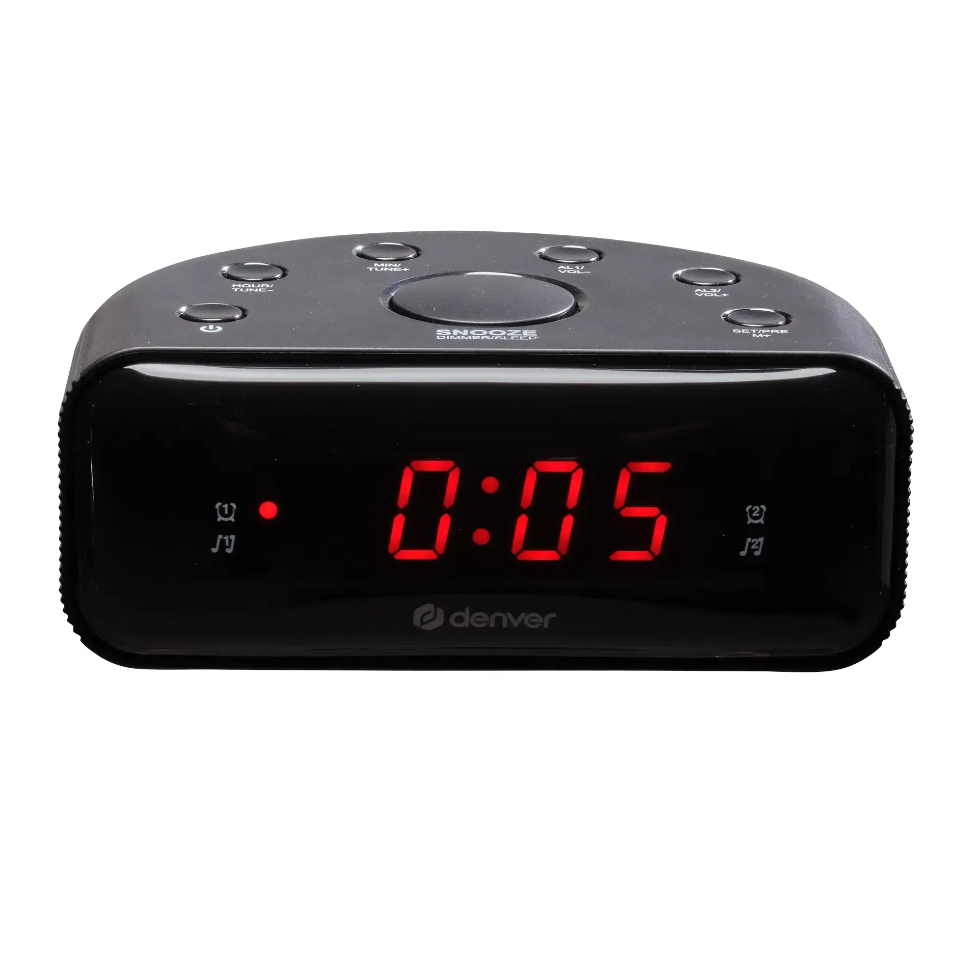 Ραδιορολόι FM Denver CR-430MK2, με διπλό ξυπνητήρι και οθόνη LED