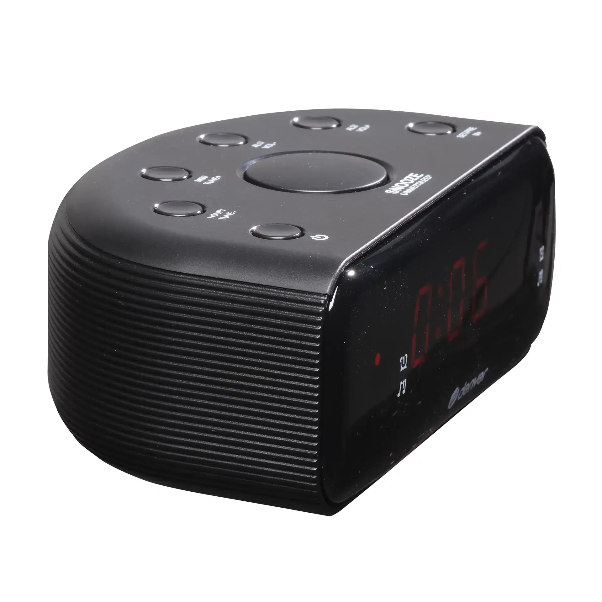 Radio cu ceas FM Denver CR-430MK2, cu alarmă dublă și afișaj LED - image 3