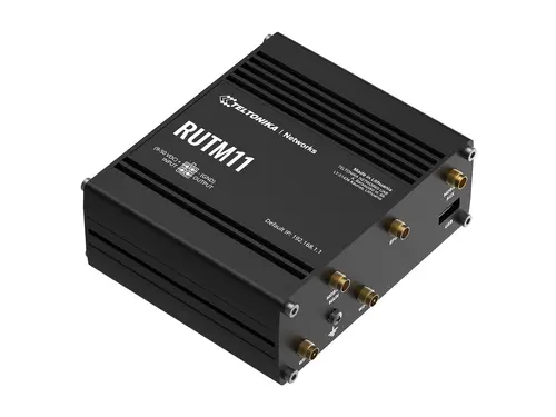 TELTONIKA NETWORKS RUTM11 DUAL SIM 4G/LTE/GNSS 4x RJ45-Ports WiFi router - 2