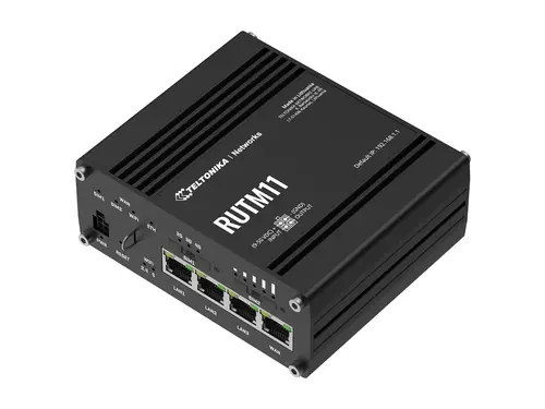 TELTONIKA NETWORKS RUTM11 DUAL SIM 4G/LTE/GNSS 4x RJ45-Ports WiFi router - 6