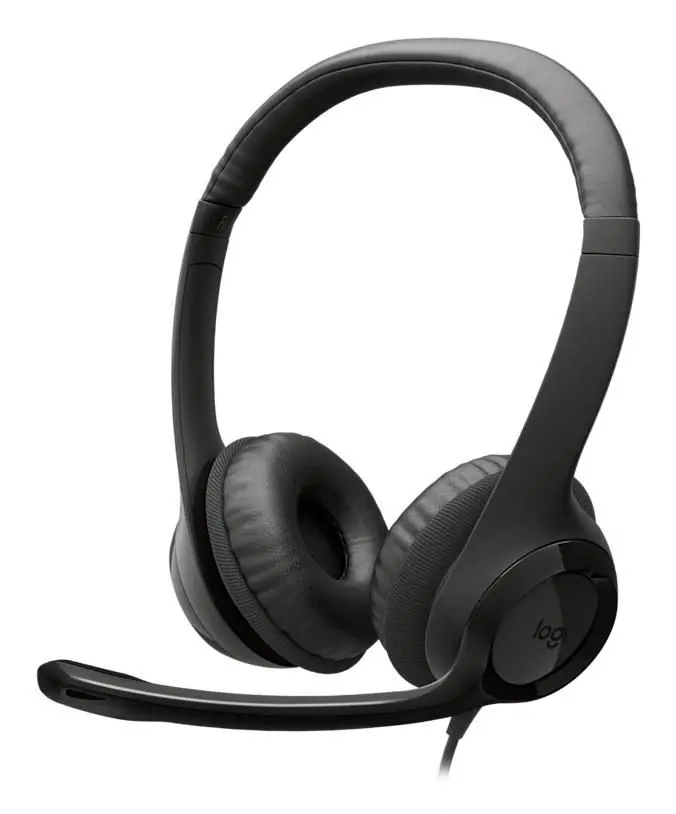 Слушалки Logitech Headset H390 / 981-001576 Black - PN 981-001576 - image 1