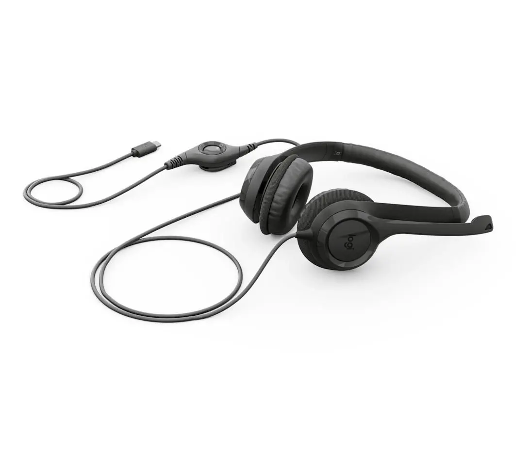 Слушалки Logitech Headset H390 / 981-001576 Black - PN 981-001576 - image 2