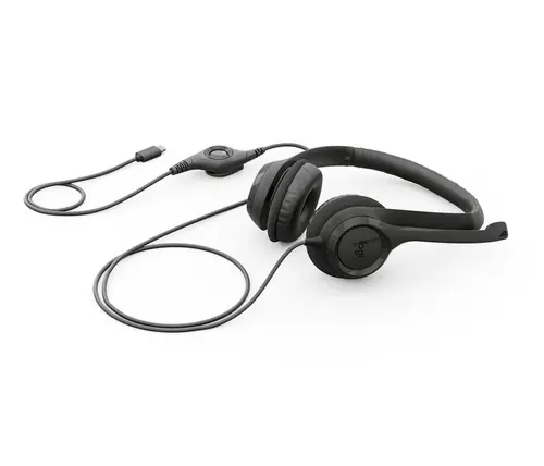 Слушалки Logitech Headset H390 / 981-001576 Black - PN 981-001576 - 3