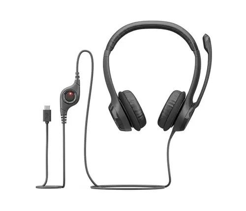 Слушалки Logitech Headset H390 / 981-001576 Black - PN 981-001576 - 1
