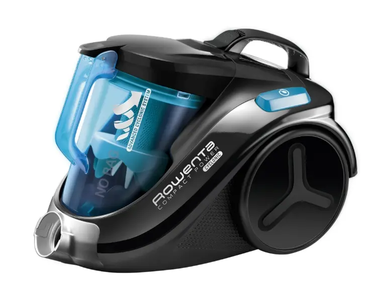 Aspirator, Rowenta RO3731EA, Compact Power (negru/albastru) - 750W, ACAA, duză pentru tapițerie - image 1