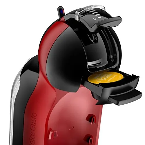 Кафемашина, Krups KP120H31, Dolce Gusto MINI ME, Espresso machine, 1500W, 0.8l, 15 bar, black & cherry red - image 1