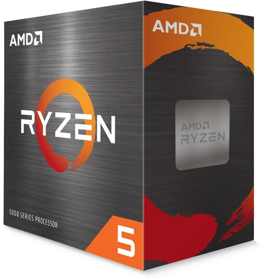Επεξεργαστής, AMD Ryzen 5 5500 6C/12T (3.6GHz / 4.2GHz Boost, 19MB, 65W, AM4)