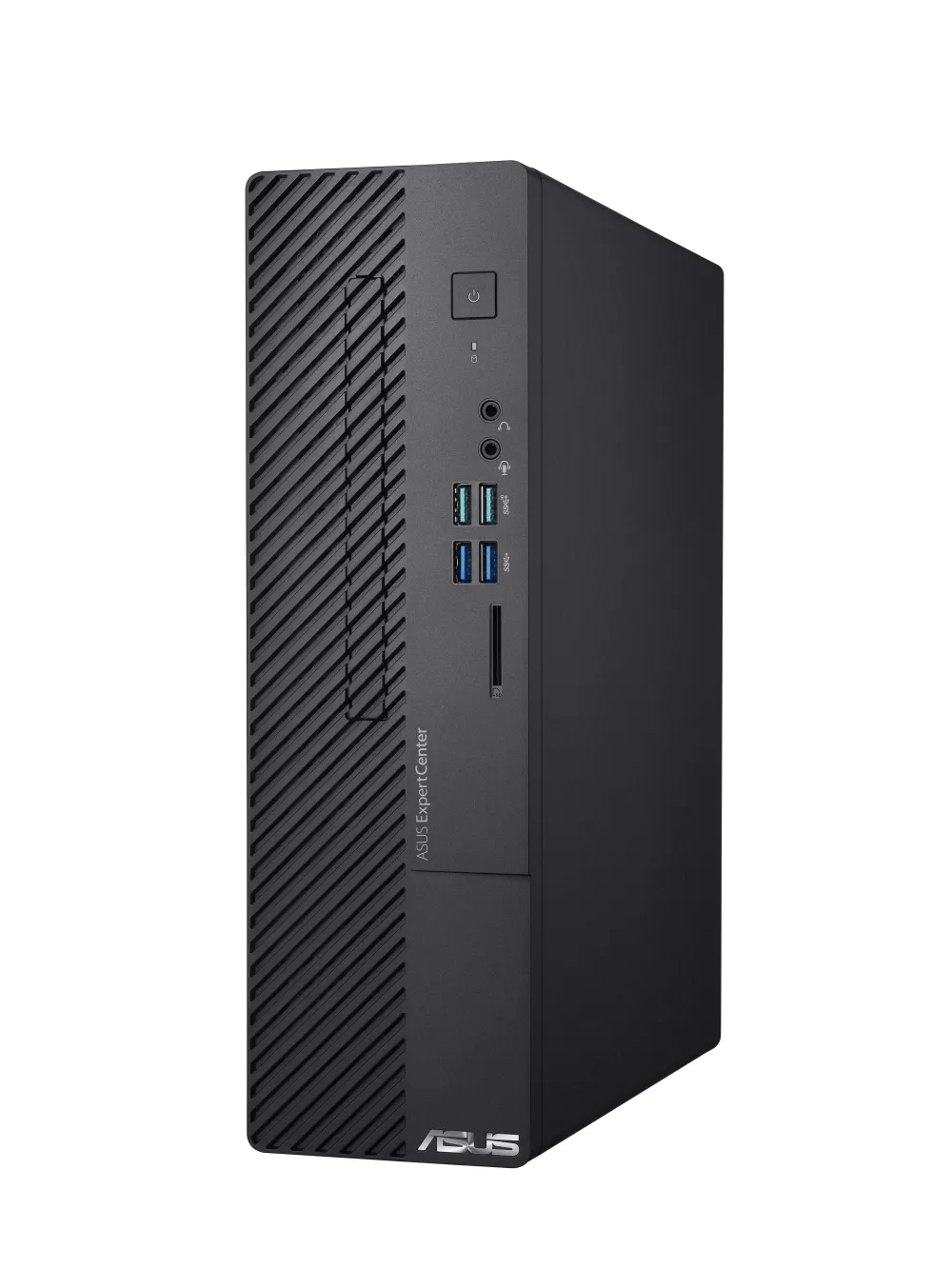 Настолен компютър, Asus ExpertCenter D5 SFF D500SC-511500014X,Inte i5-11500, 2.7 GHz (12M Cache, up to 4.6 GHz, 6 cores), 8GB DDR4 (U-DIMM), 256GB PCIE G3 SSD, Intel UHD Graphics 750, DVD writer 8X, 300W power supply (80+ Bronze, peak 390W), Win 11 Pro, Black - image 1