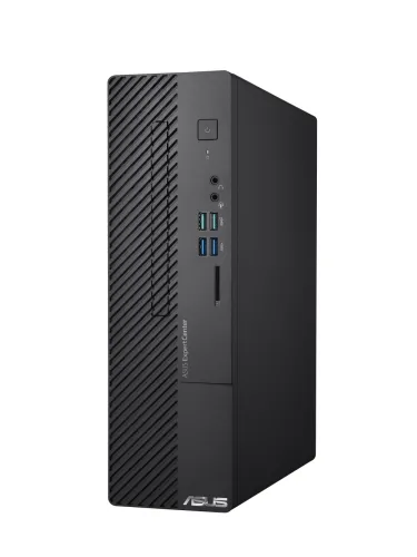 Настолен компютър, Asus ExpertCenter D5 SFF D500SC-511500014X,Inte  i5-11500, 2.7 GHz (12M Cache, up to 4.6 GHz, 6 cores), 8GB DDR4 (U-DIMM), 256GB PCIE G3 SSD, Intel UHD Graphics 750, DVD writer 8X, 300W power supply (80+ Bronze, peak 390W), Win 11 Pro, Black - image 1