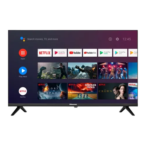 Телевизор, Hisense 32" A5750F, HD 1366x768, DLED, Dolby Audio, DTS, Smart TV, Android, WiFi, BT, DLNA, 2xHDMI, 3xUSB, LAN, CI+, DVB-T2/C/S2, Black